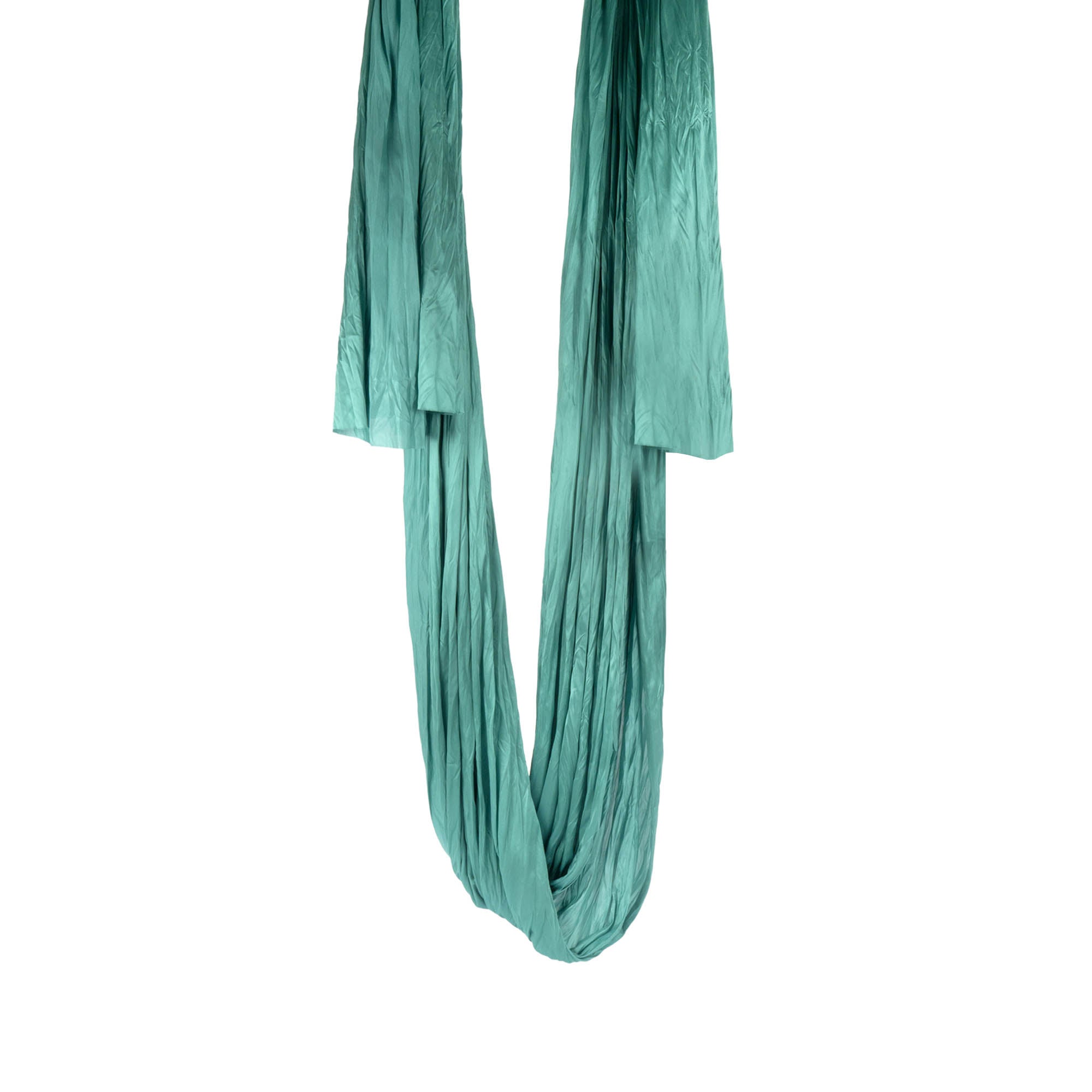 Prodigy 6m aerial yoga hammock in jade green hanging