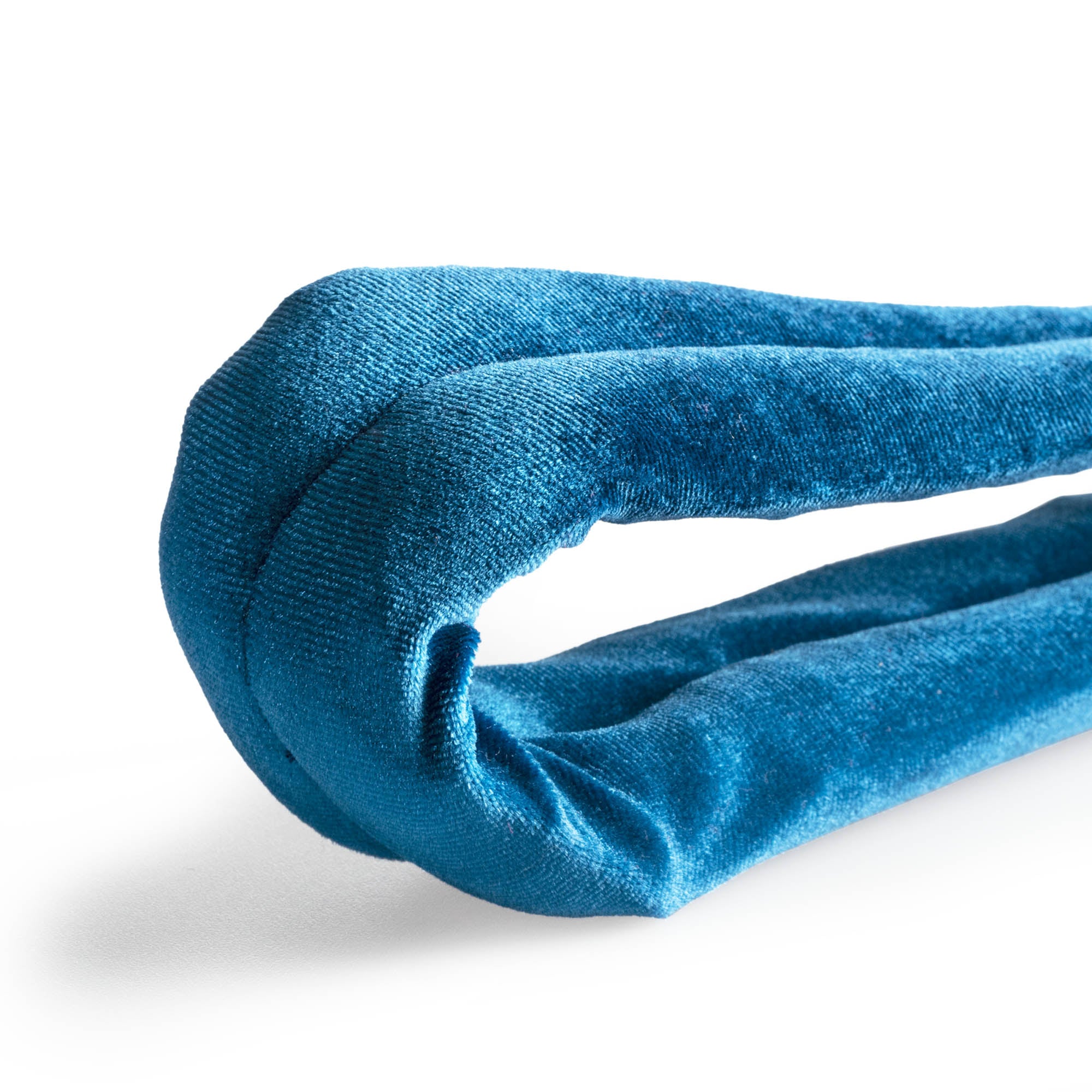 Marine velvet hand loop close up texture open