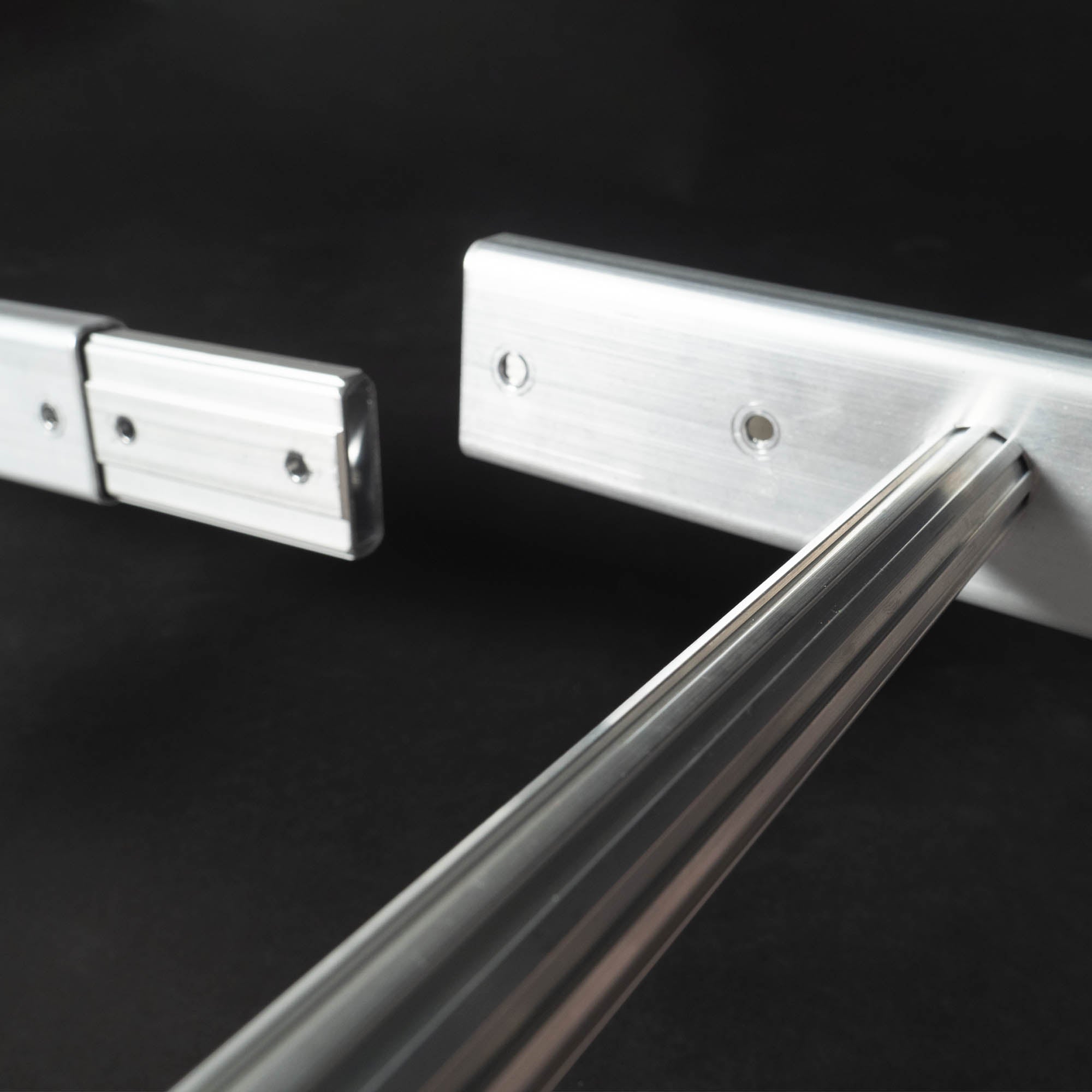 Close up of rung and connection