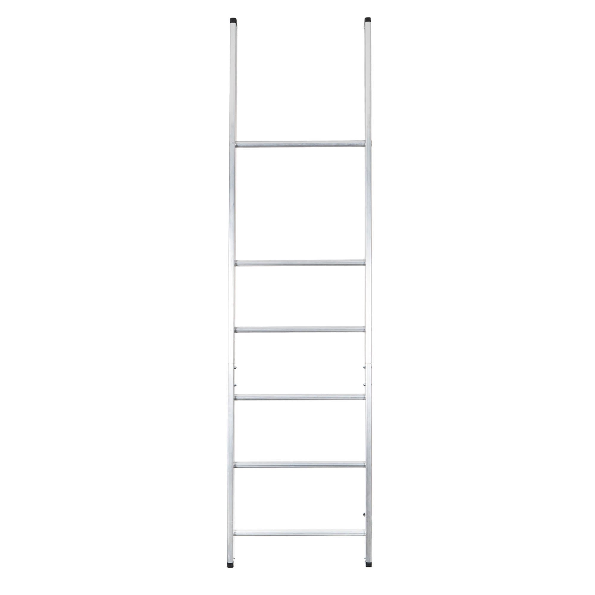 Ladder assembled standing