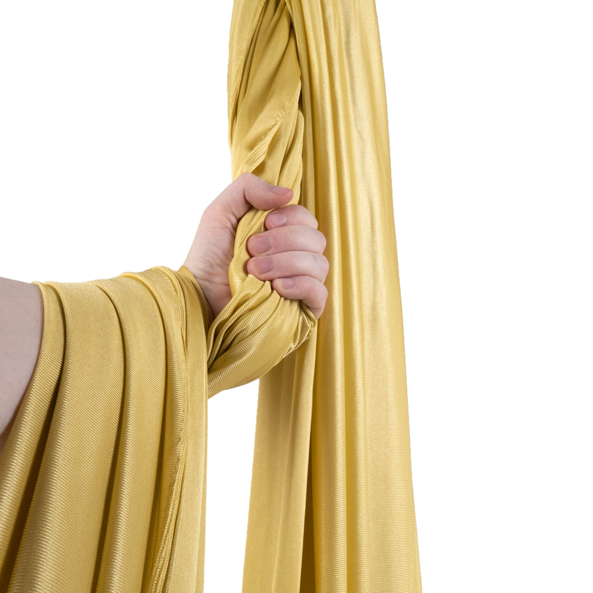 Gold hammock in hand