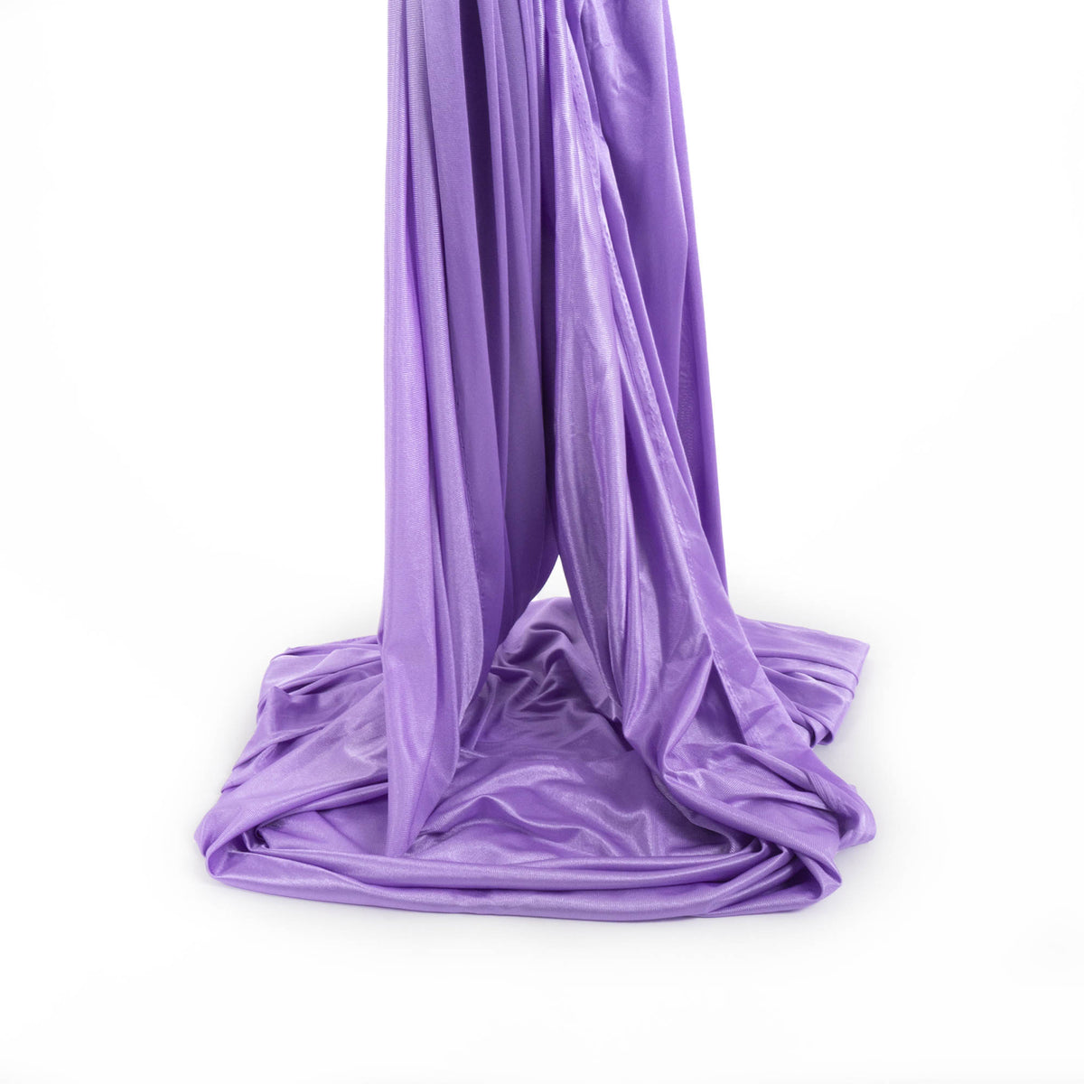 Lavender yoga hammock piled up