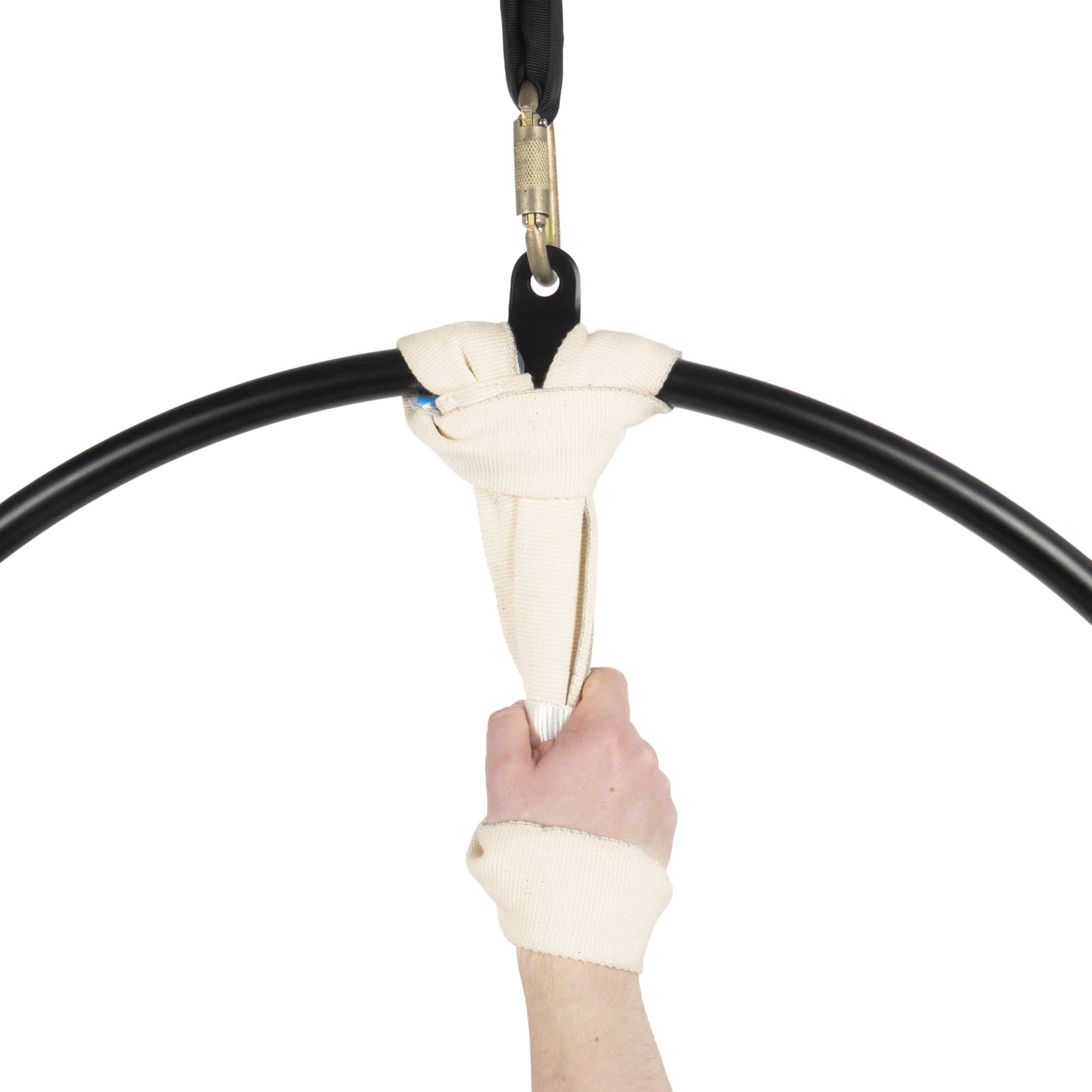 hand loop attached to hoop