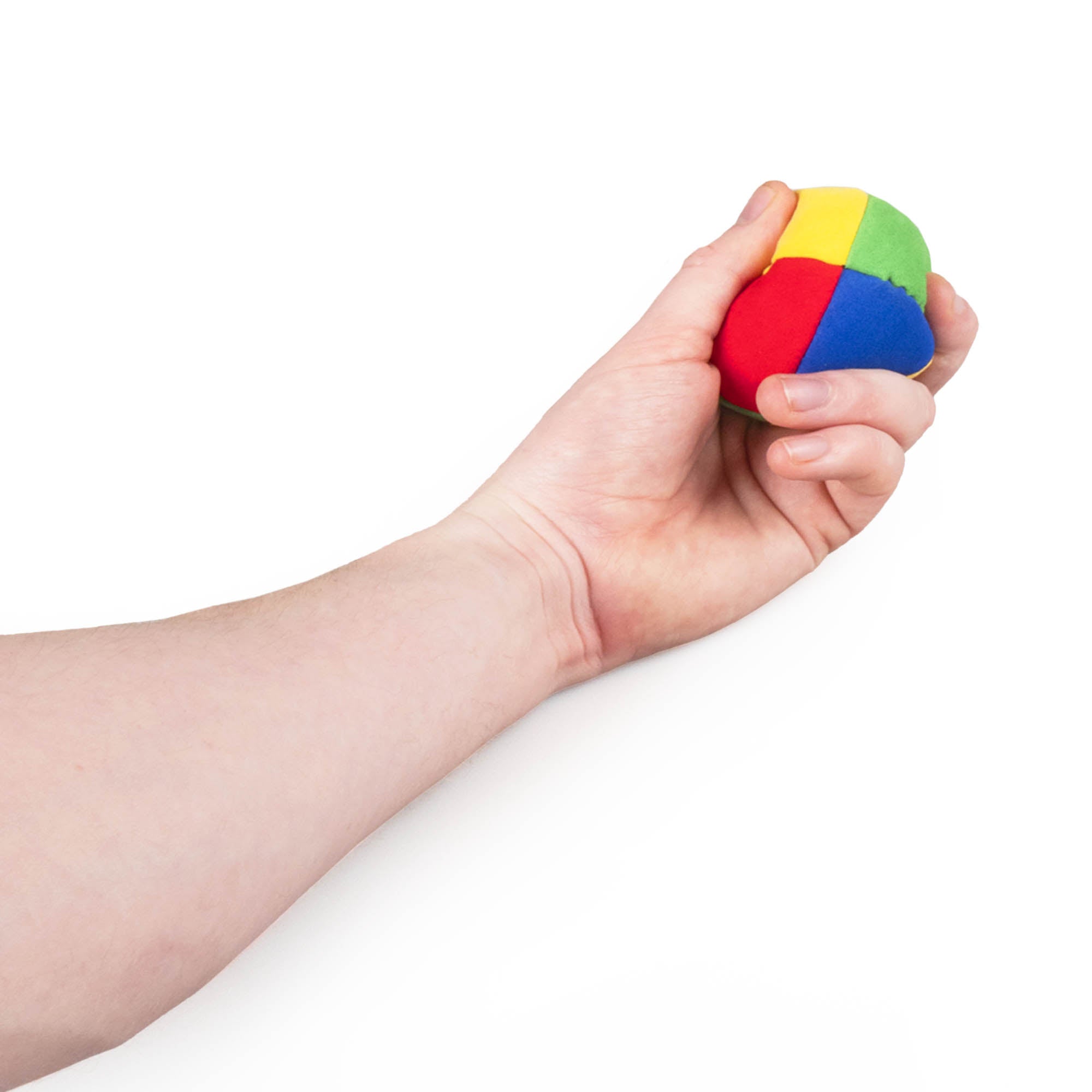 Beach single ball in hand