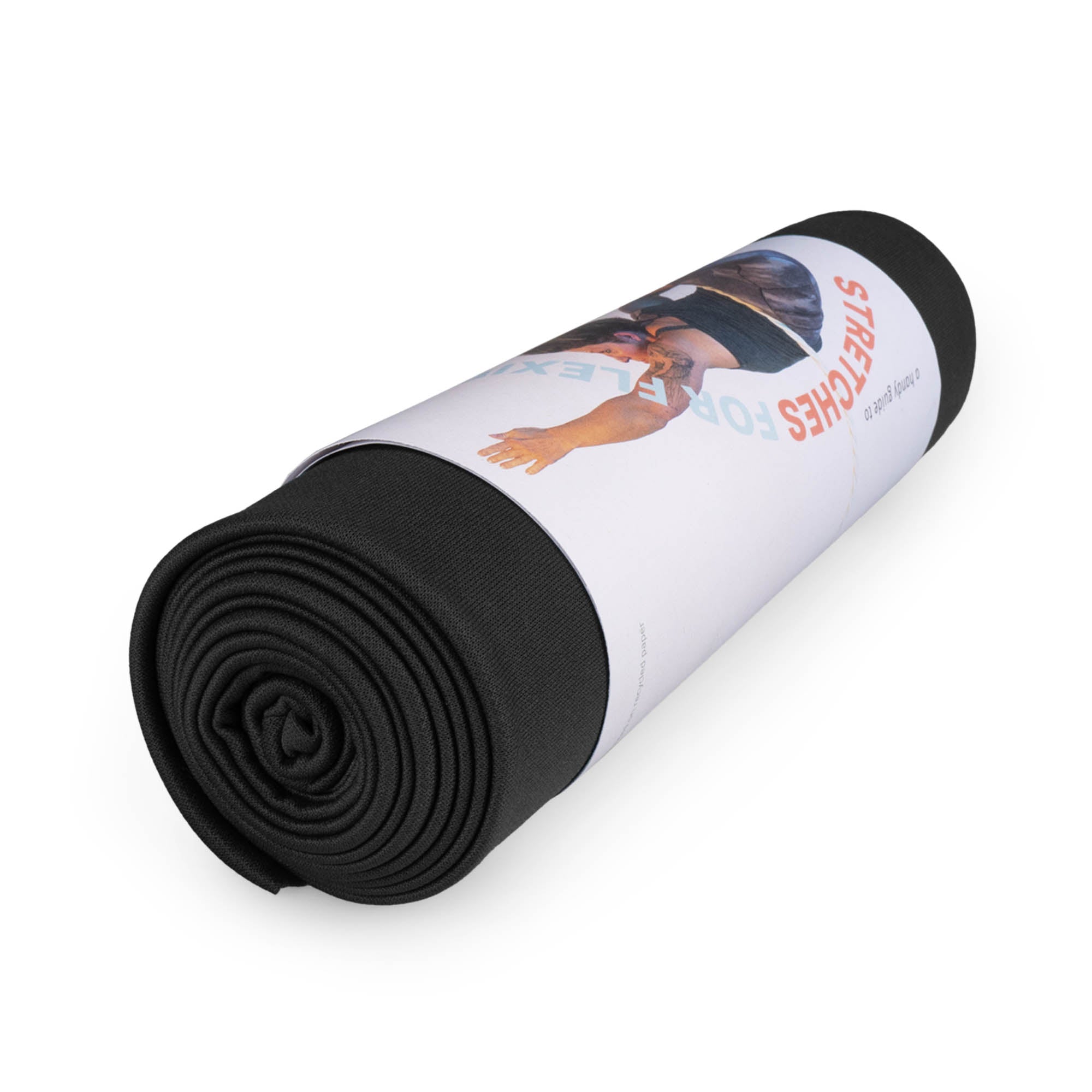 Black packaged stretching training silk