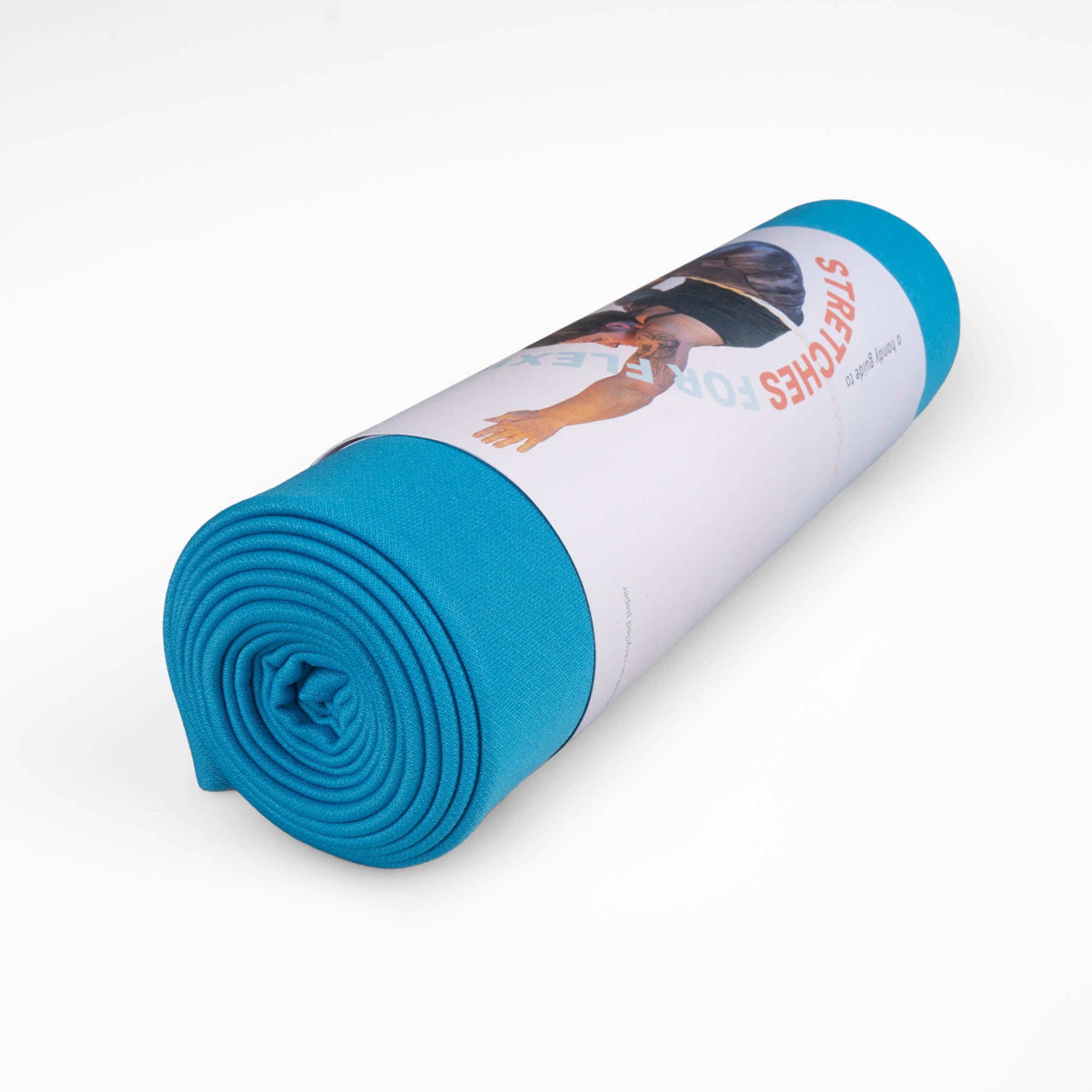 Blue packaged stretching training silk
