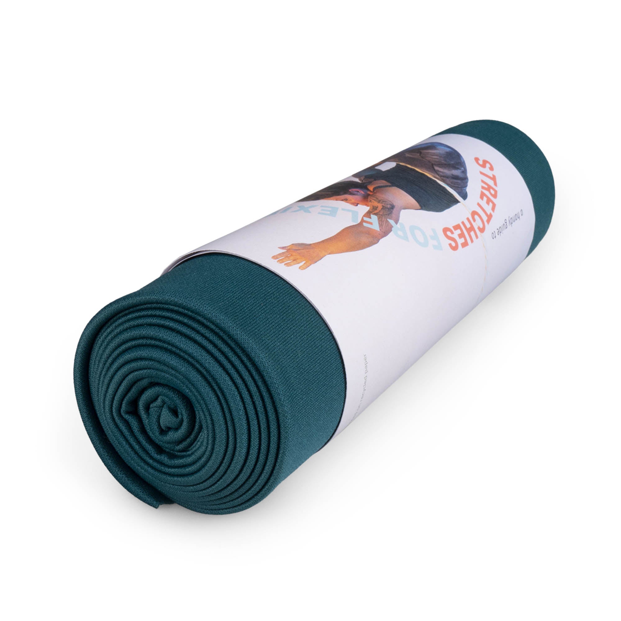 Pine green packaged stretching training silk