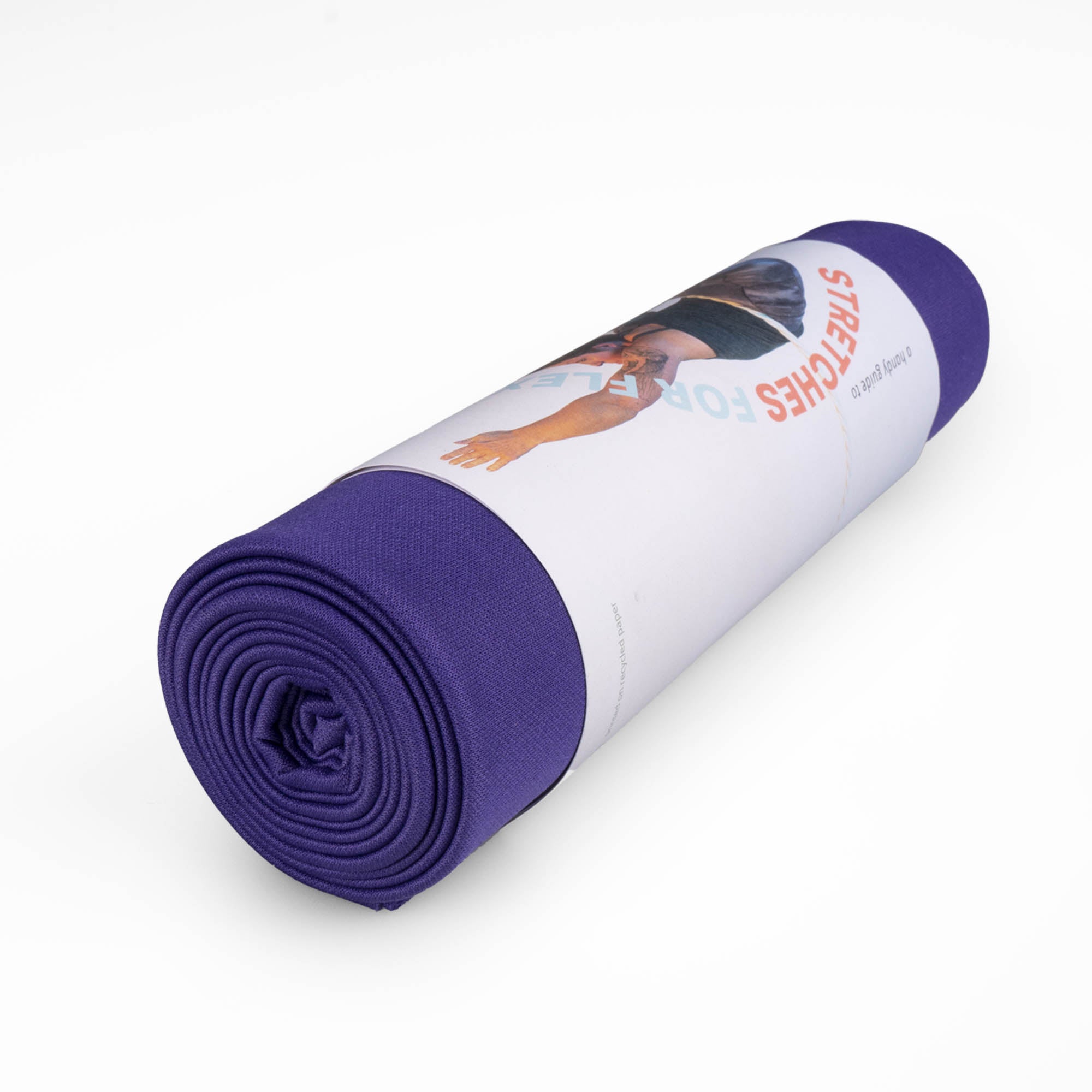 Purple packaged stretching training silk