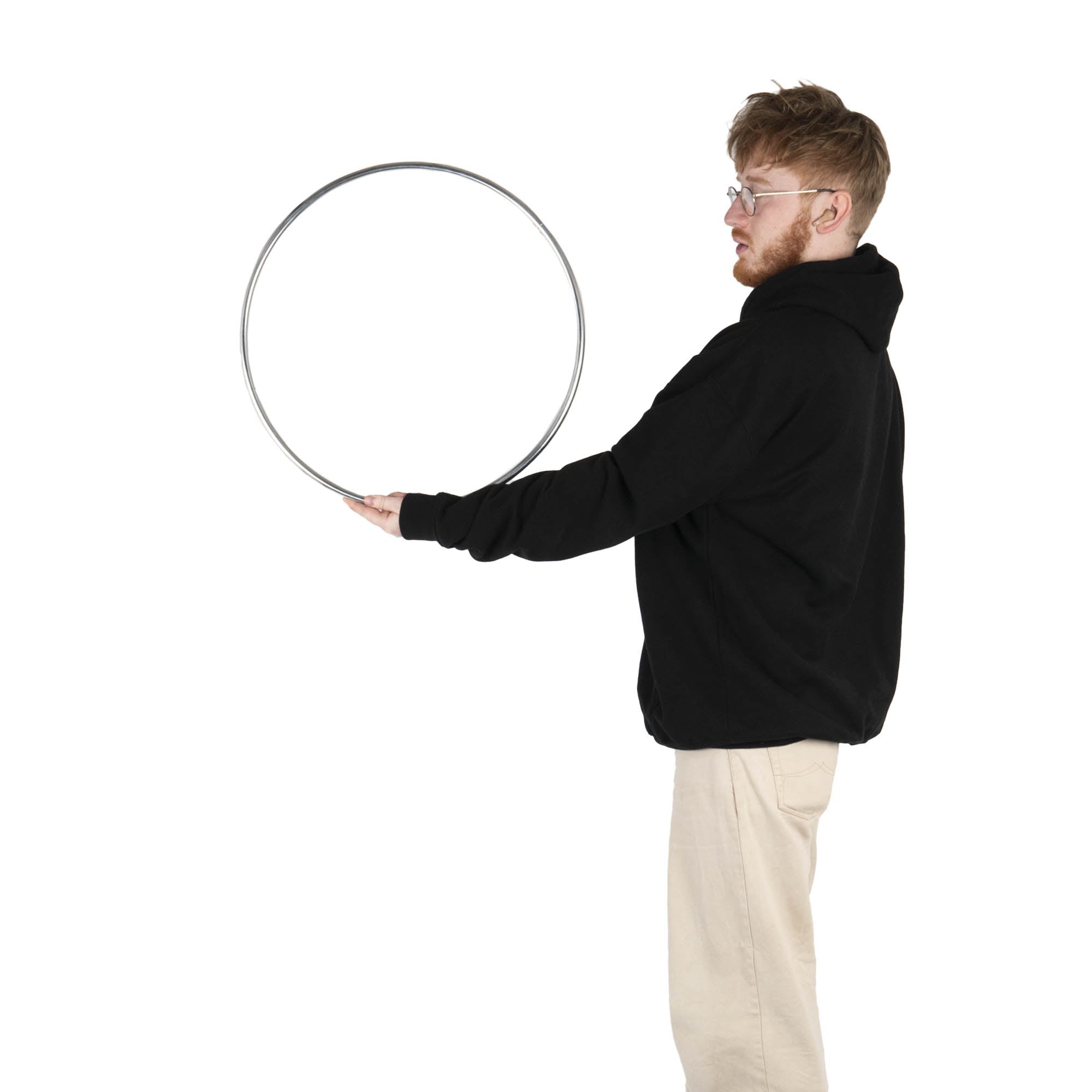 Action shot with the 50cm isolation hoop