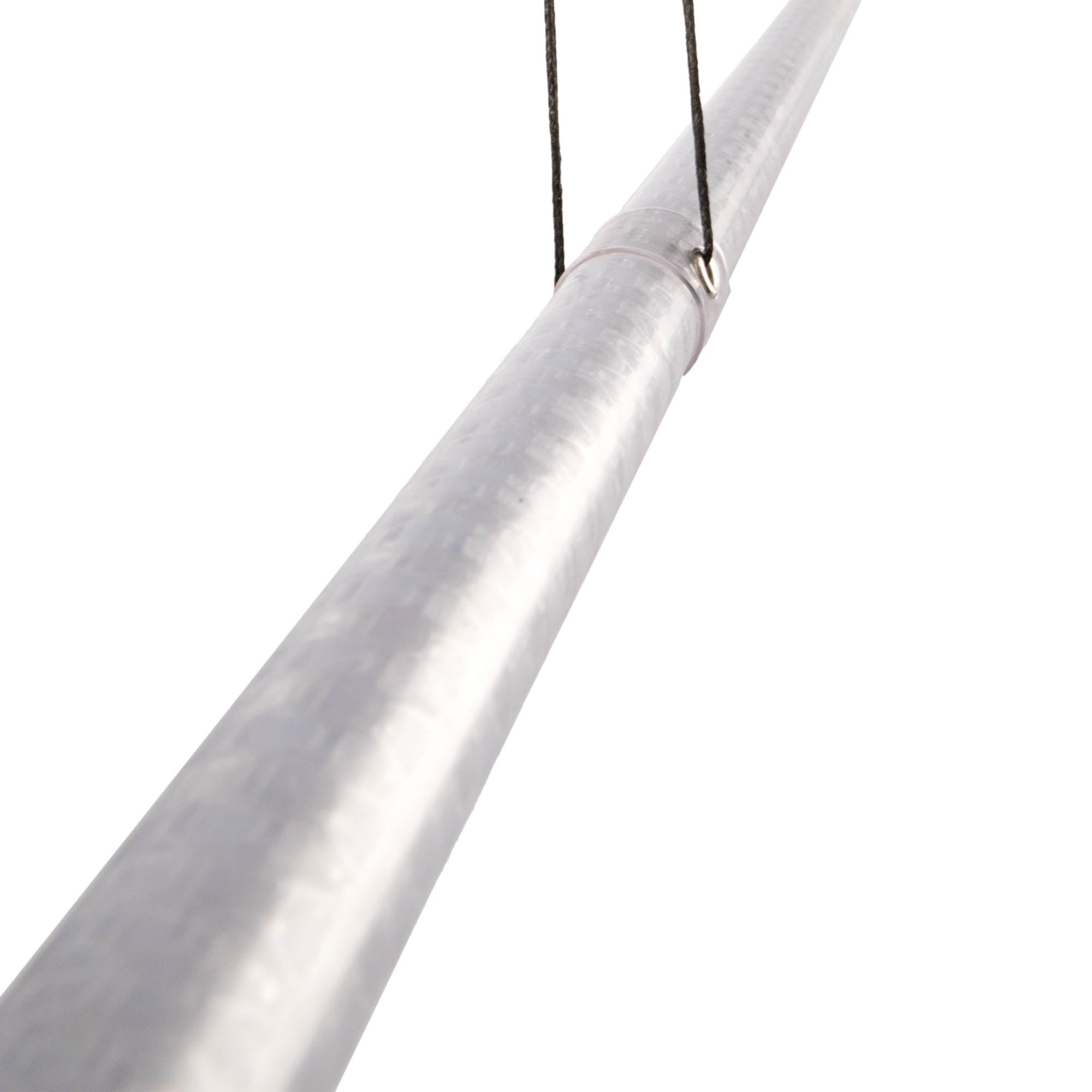 White allium wand close up of pattern