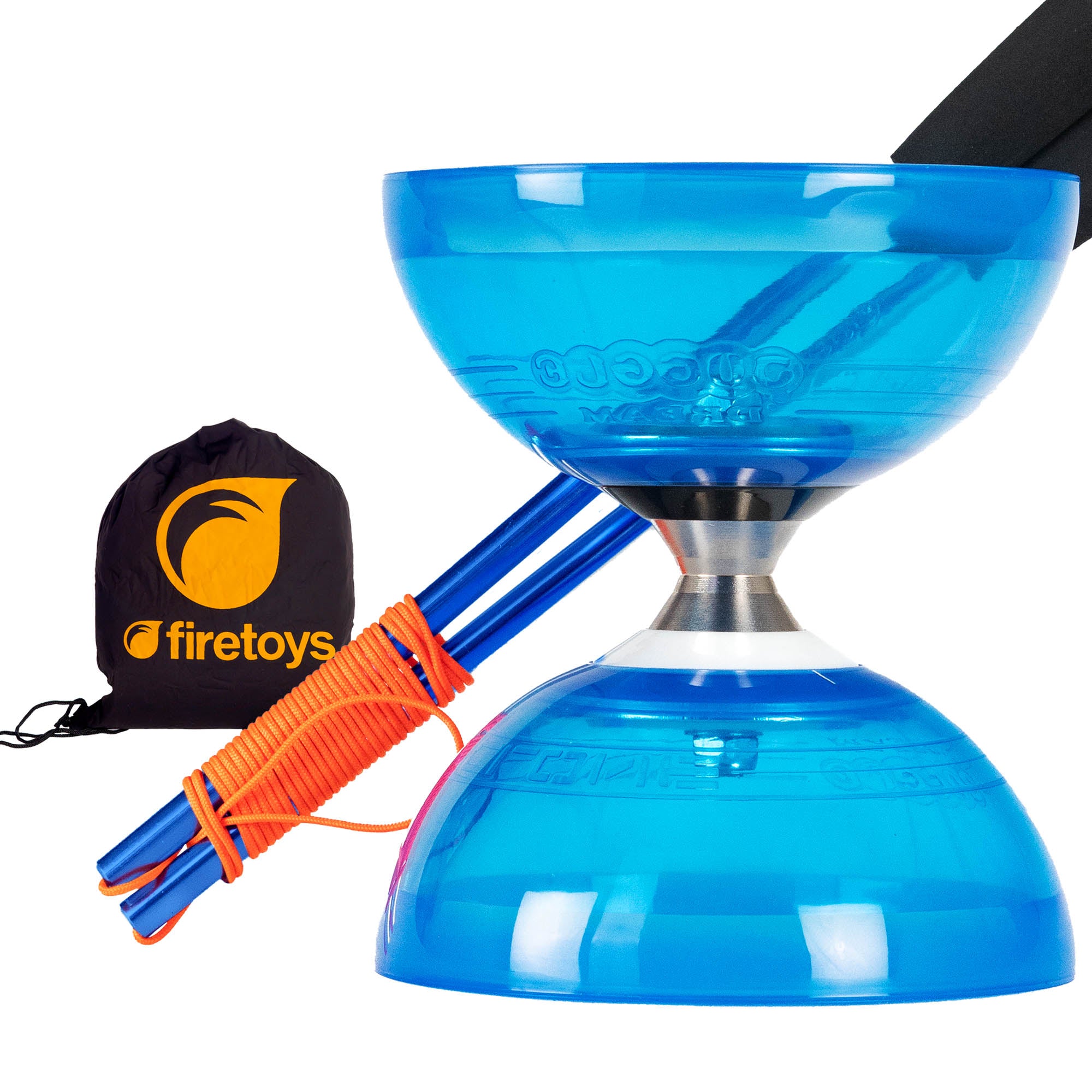 blue with blue sticks