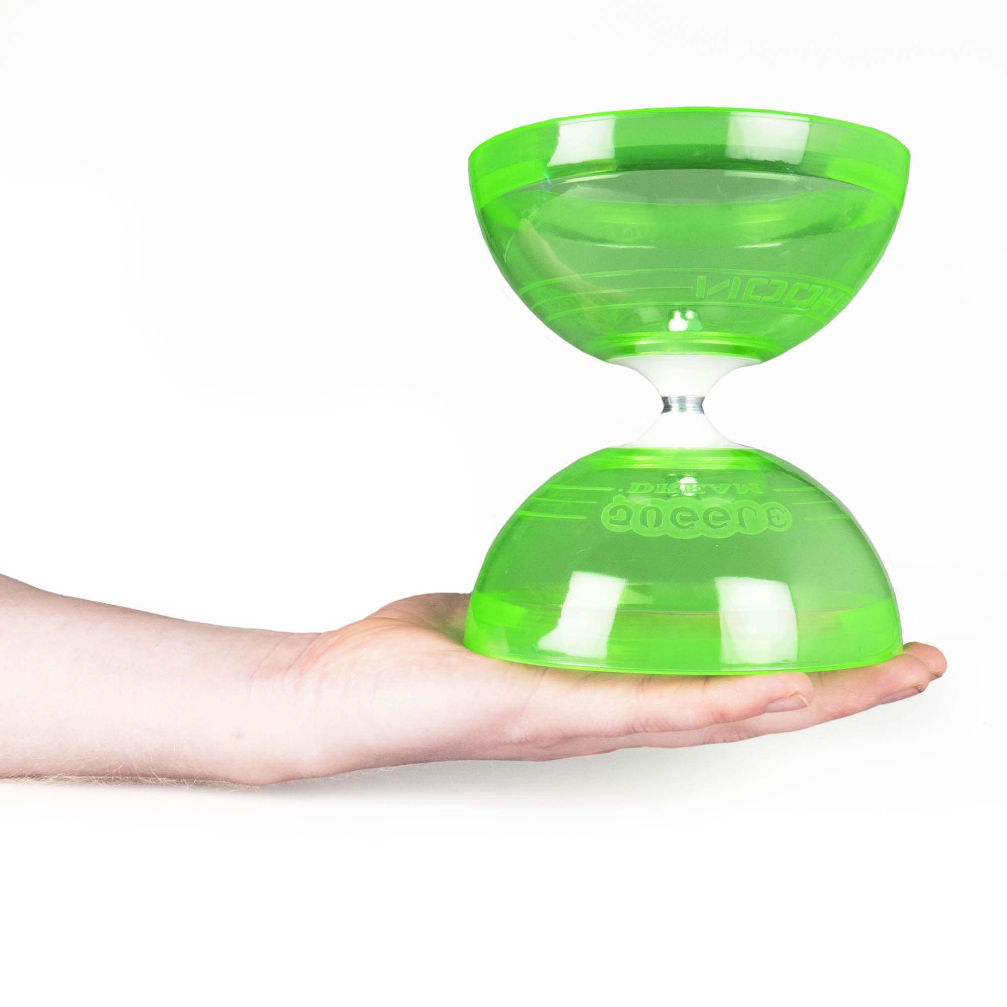 Juggle dream typhoon green in hand