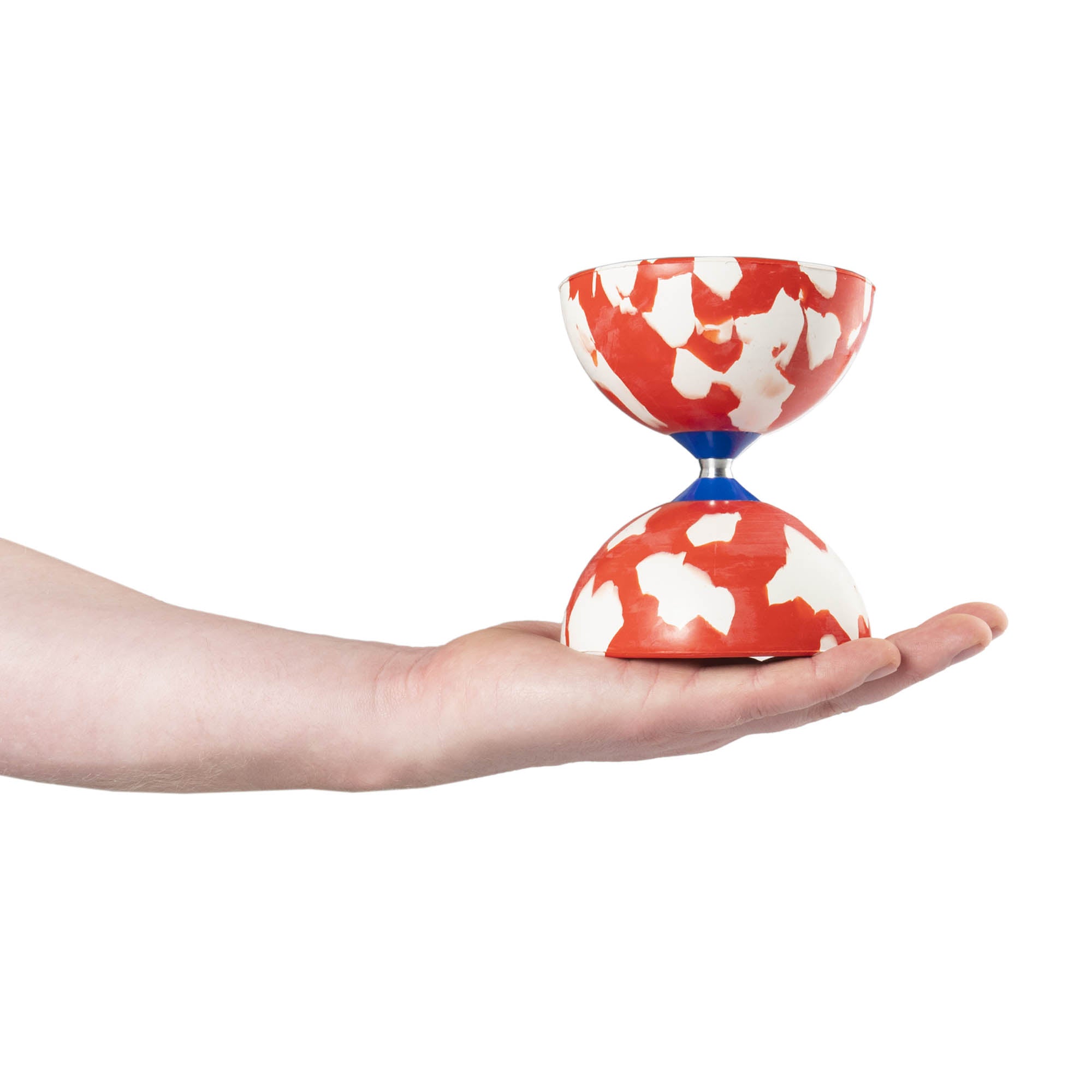 Jester diabolo in hand