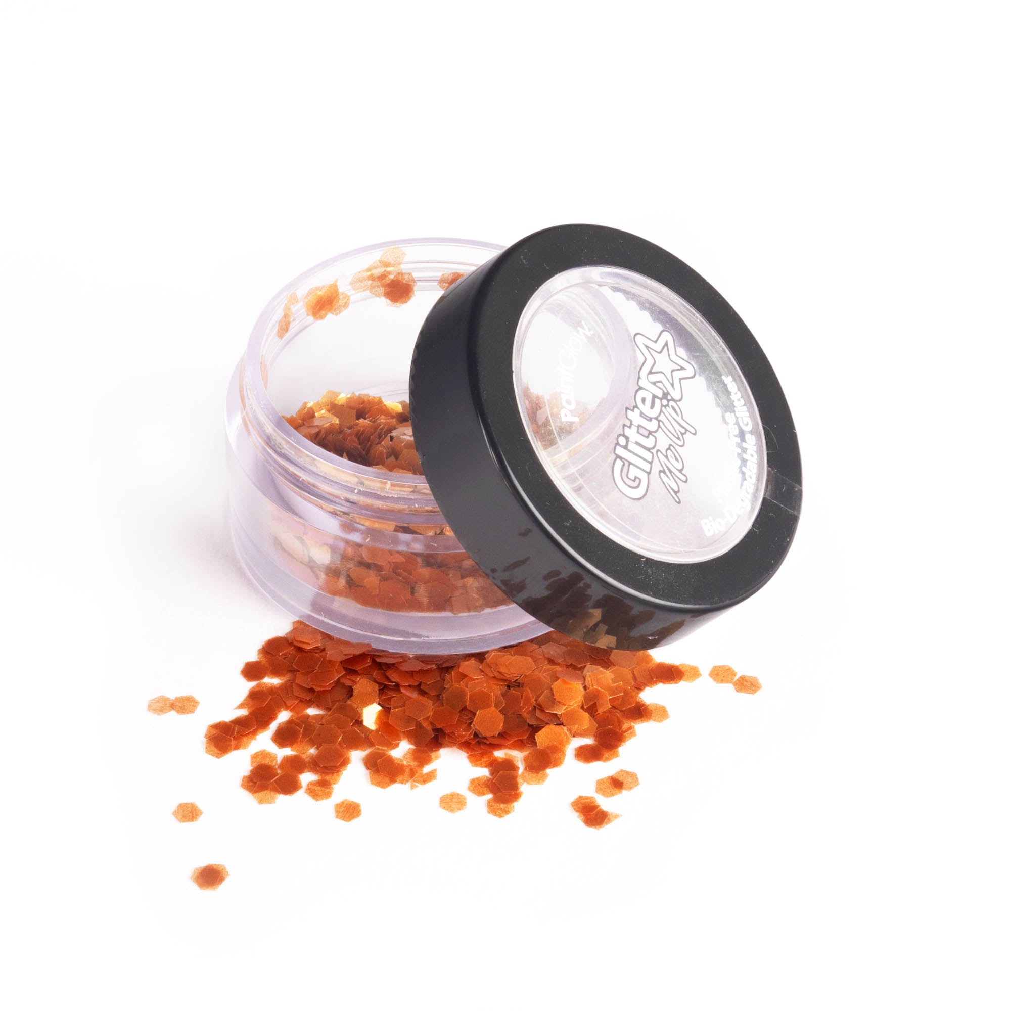 Marigold glitter chunky spill