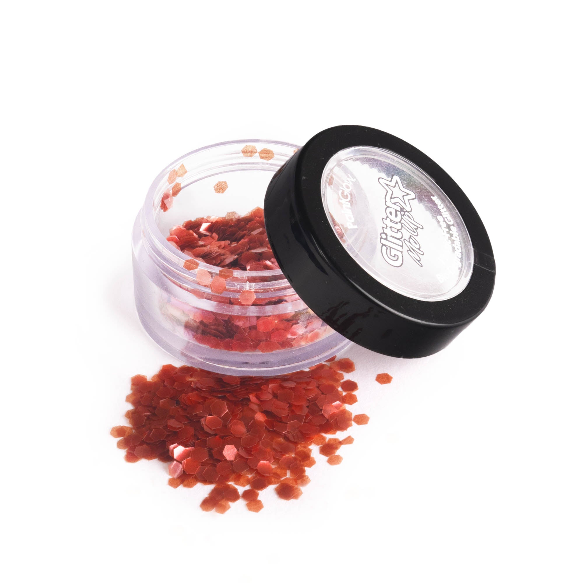 Poppy glitter chunky spill