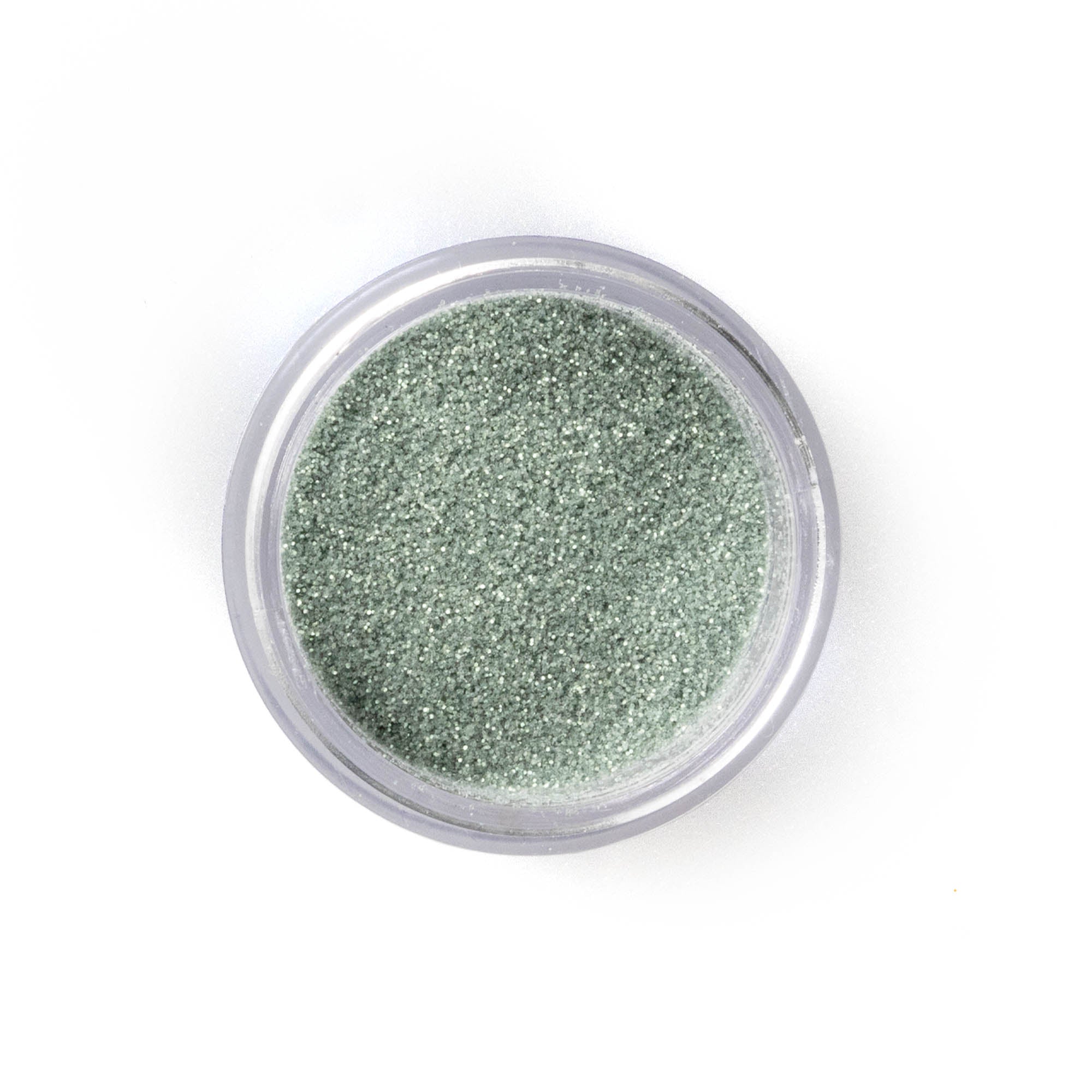 Sage glitter fine above