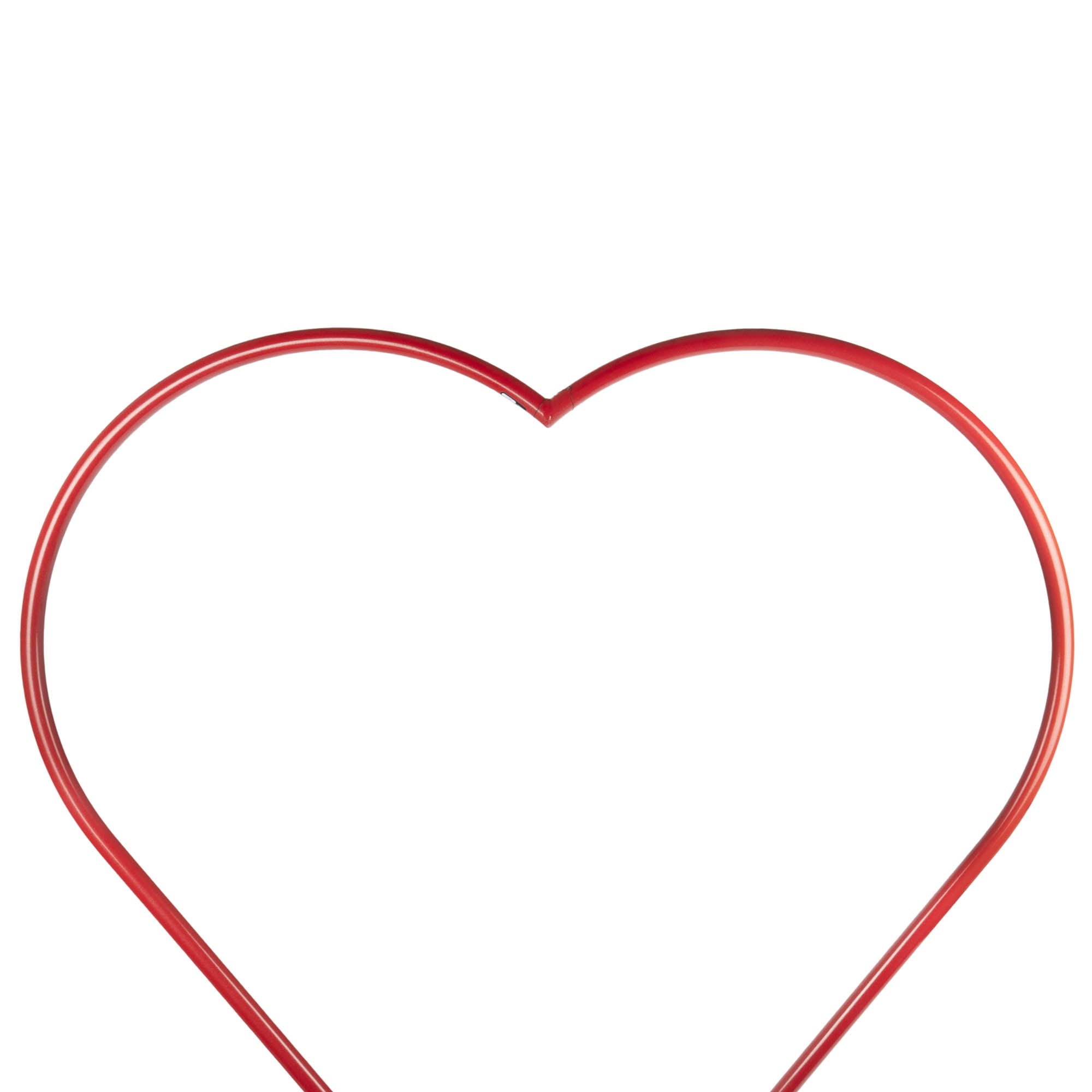 Prodigy Aerial heart hoop top section straight on