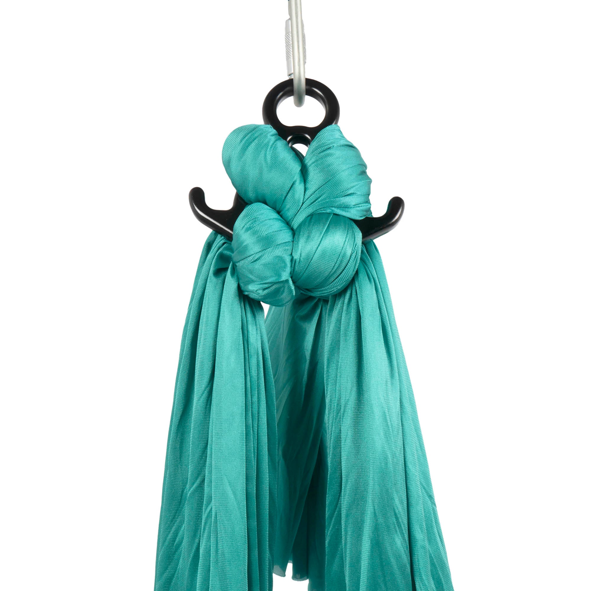 Figure 8 rigged to a sling close up