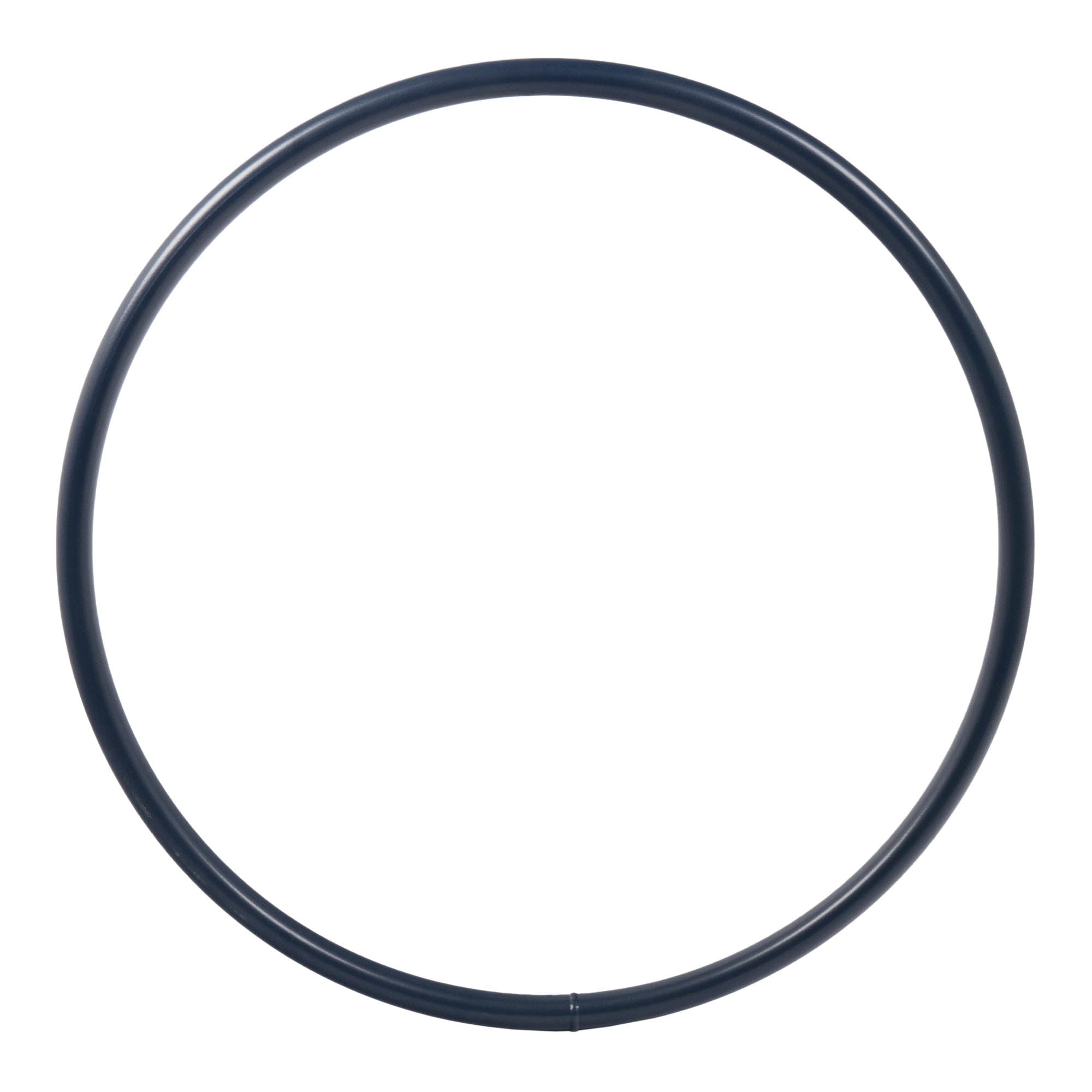 Midnight blue hoop on white background