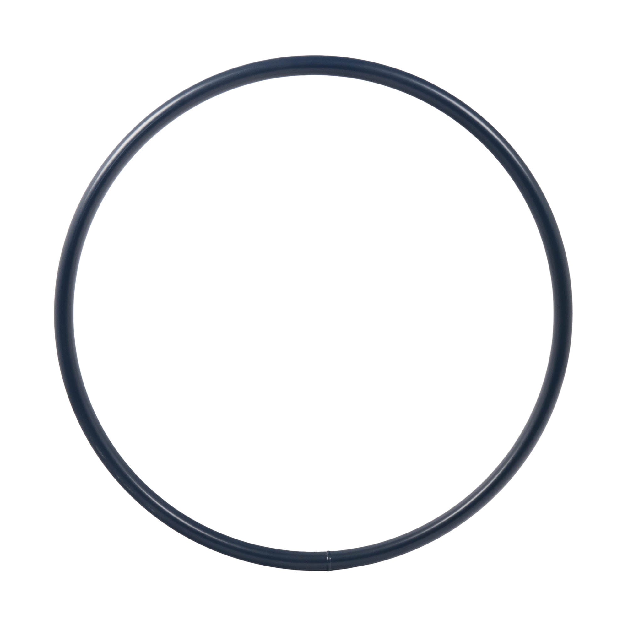 Blue hoop on white background