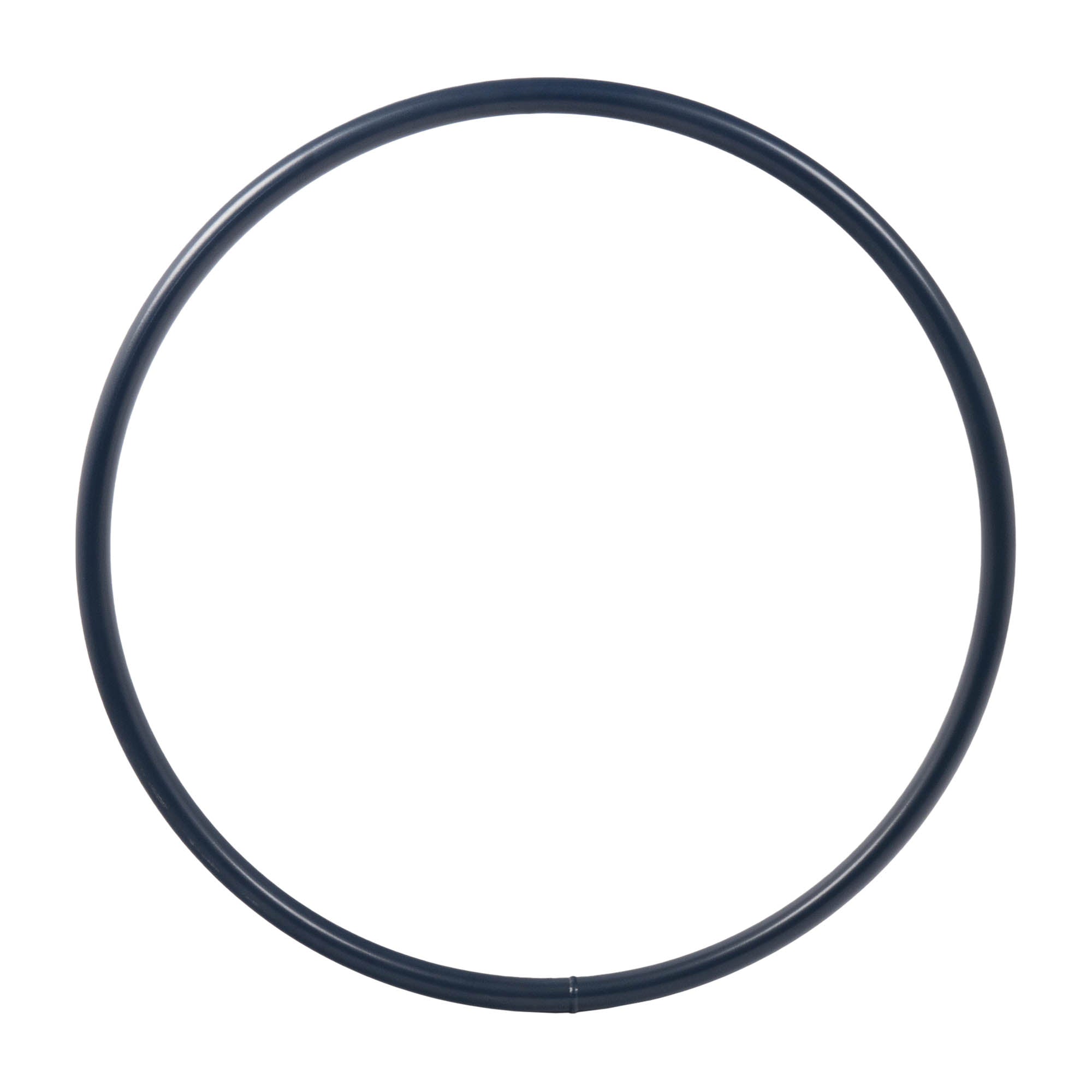 Midnight blue hoop on white background