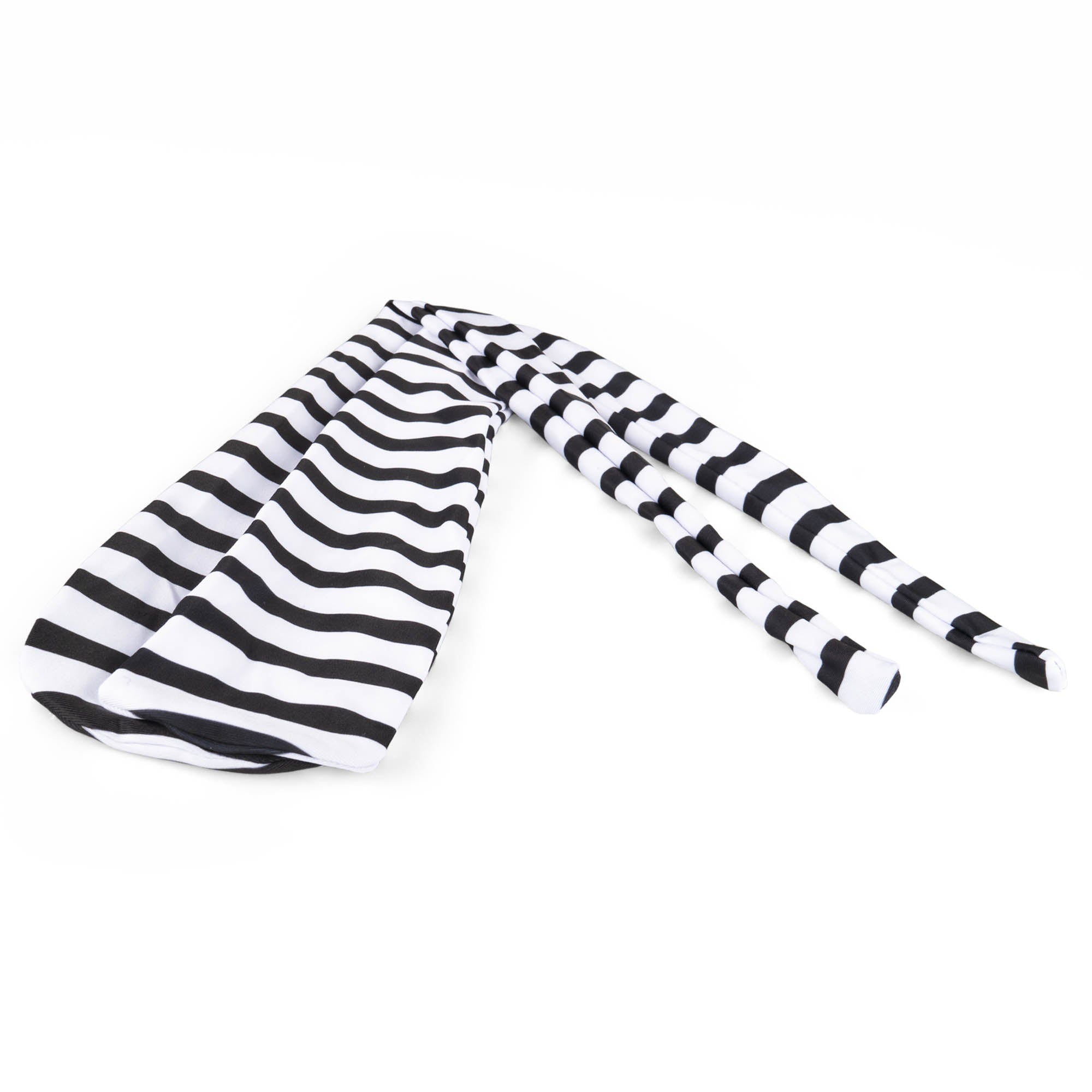 Status stretchy sock poi white and black