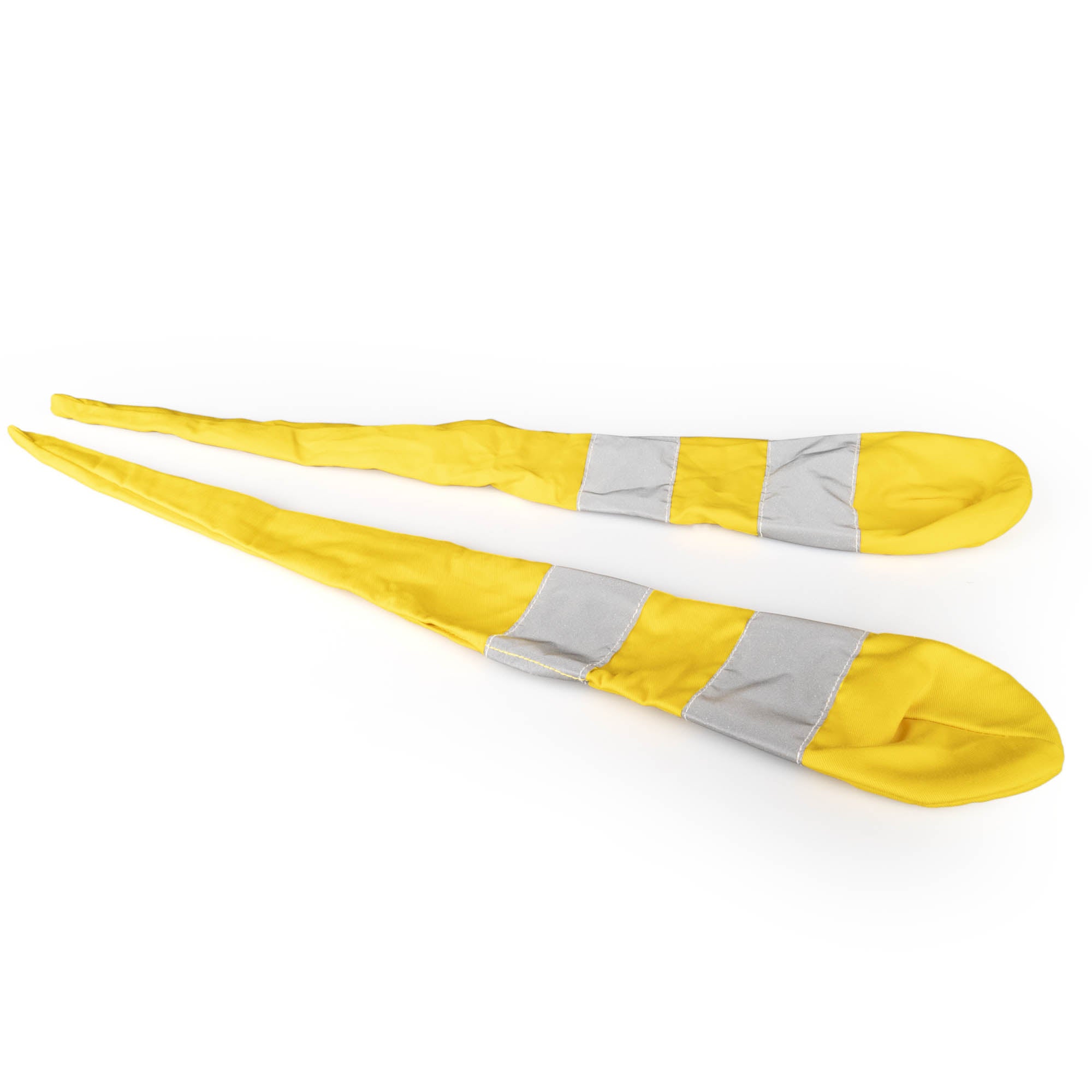 Status techno sock poi in yellow reflecting