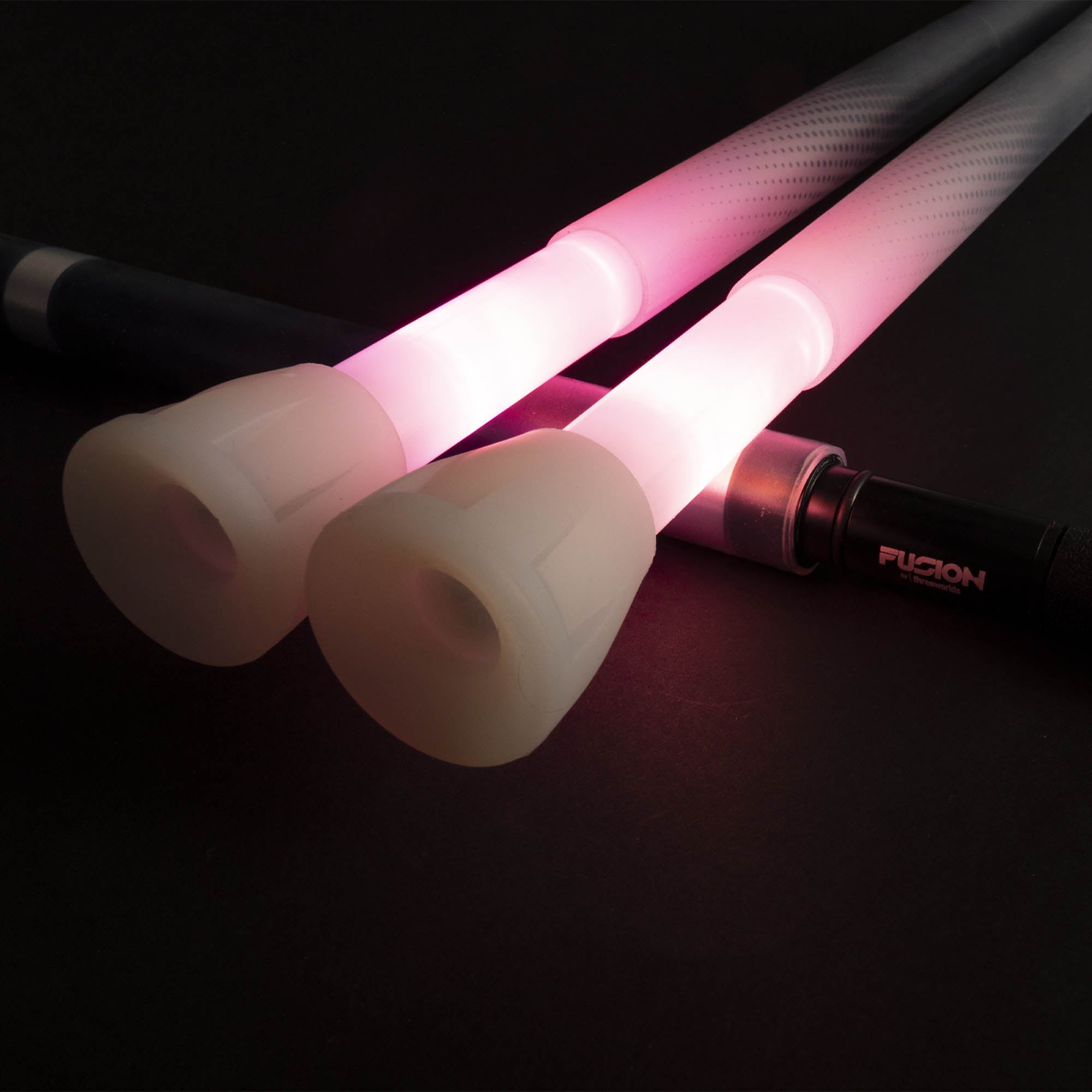 Close up of glow ends