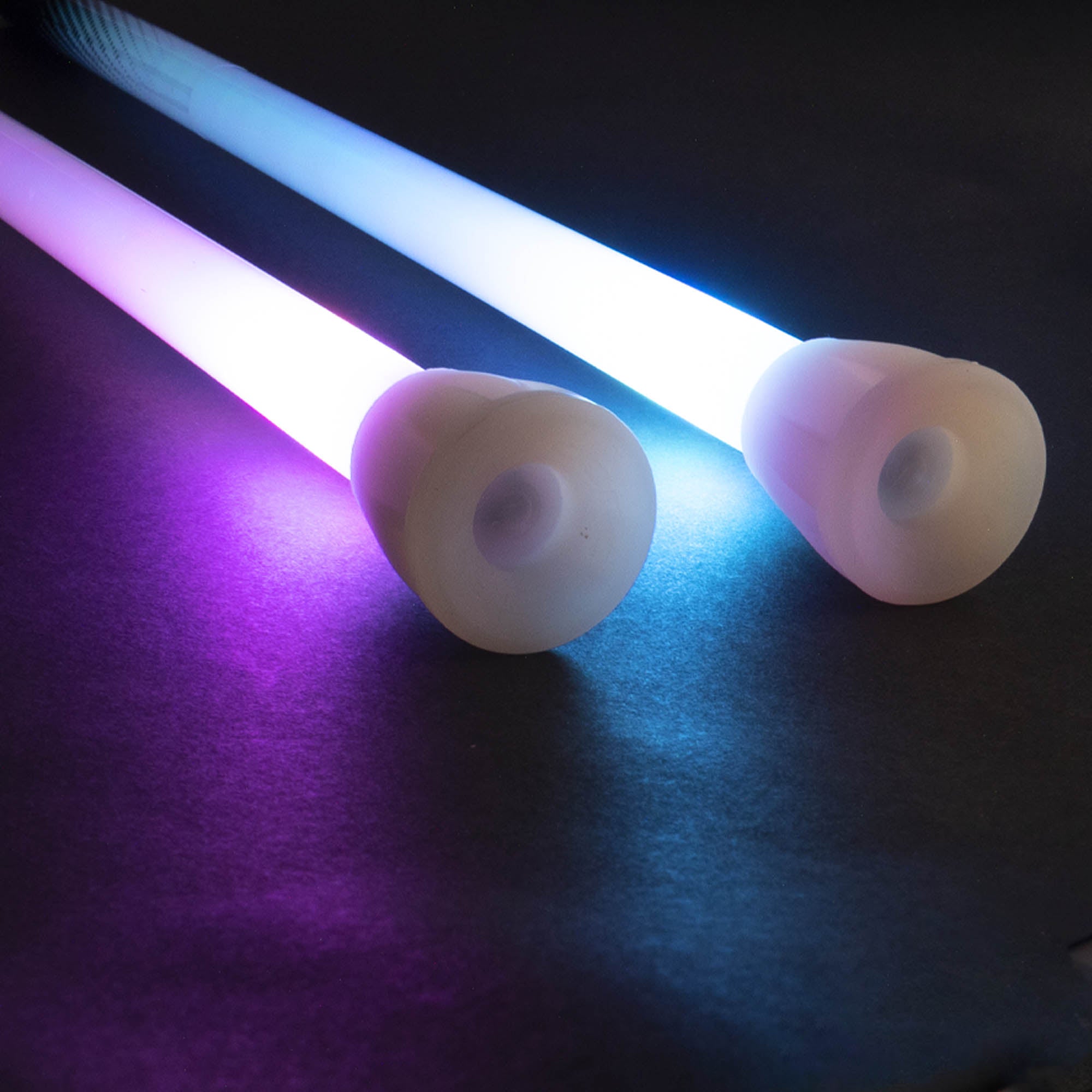 Close up silicone ends