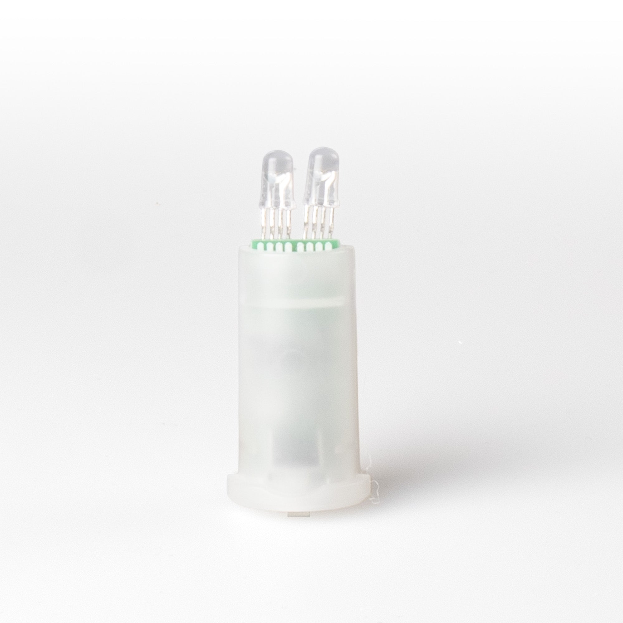 Light unit on white background