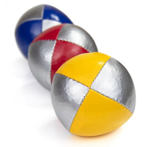 Juggling balls in line