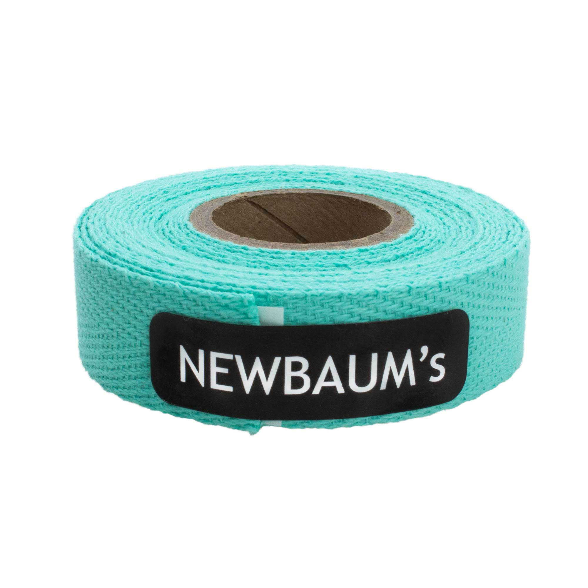 Celeste tape roll with 'NEWBAUM'S' label on a white background