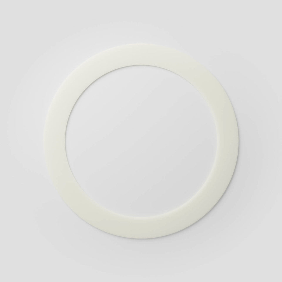 A single glow juggling ring on a white background.