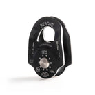 Petzl pulley rescue black at angle