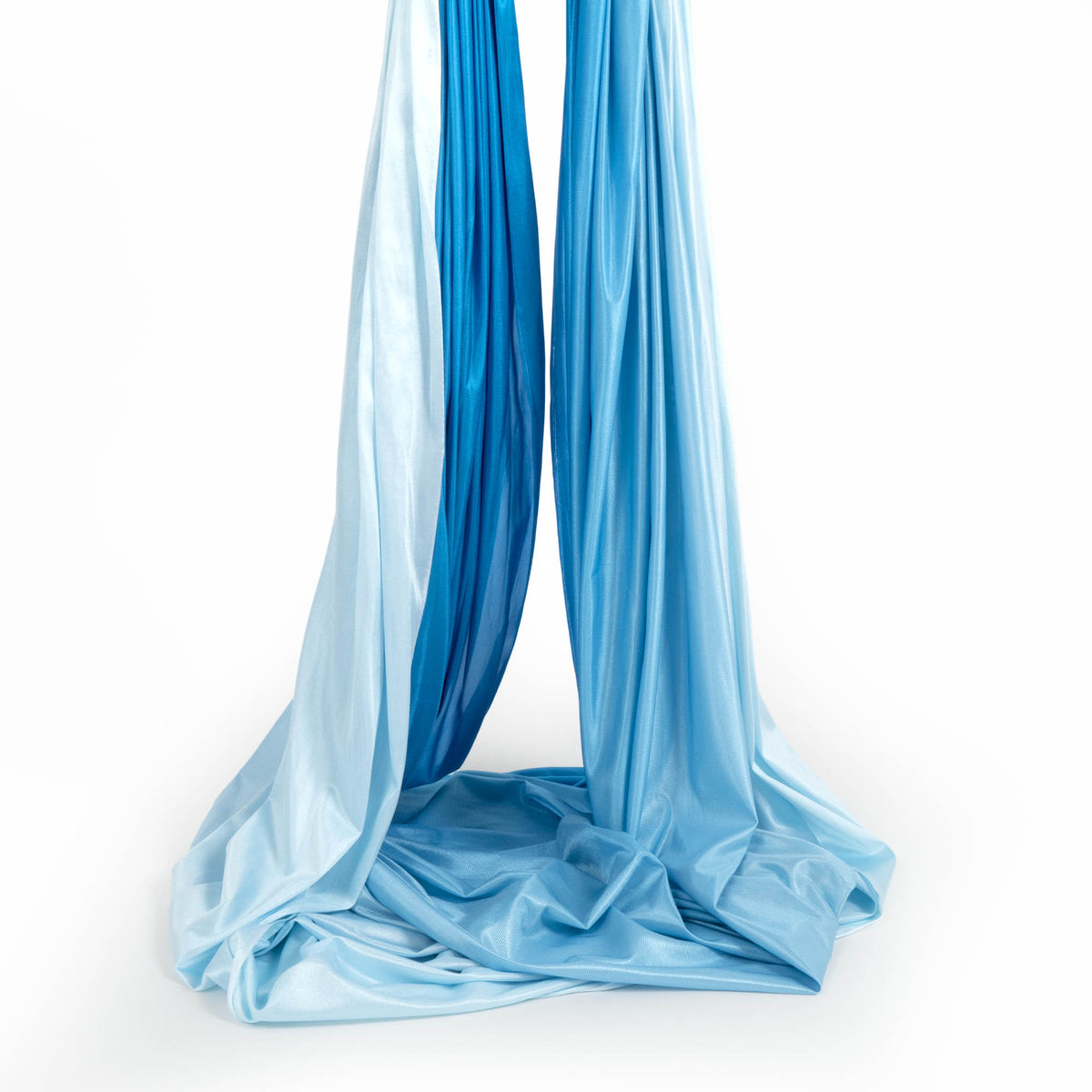 Blue ombre piled up