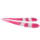 Status techno sock poi in pink reflecting