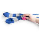 Status techno sock poi blue insert pink tri it