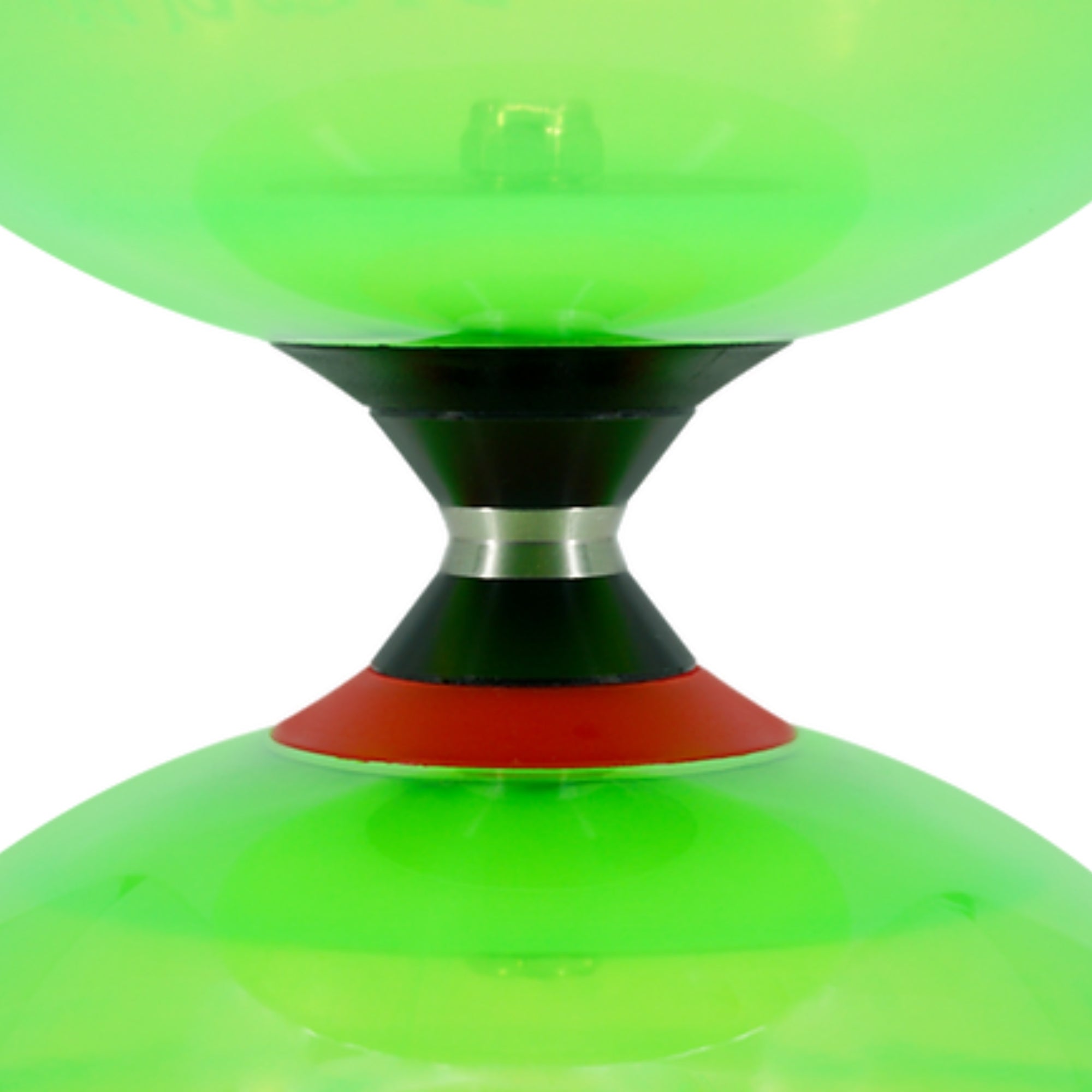 close up of green diabolo
