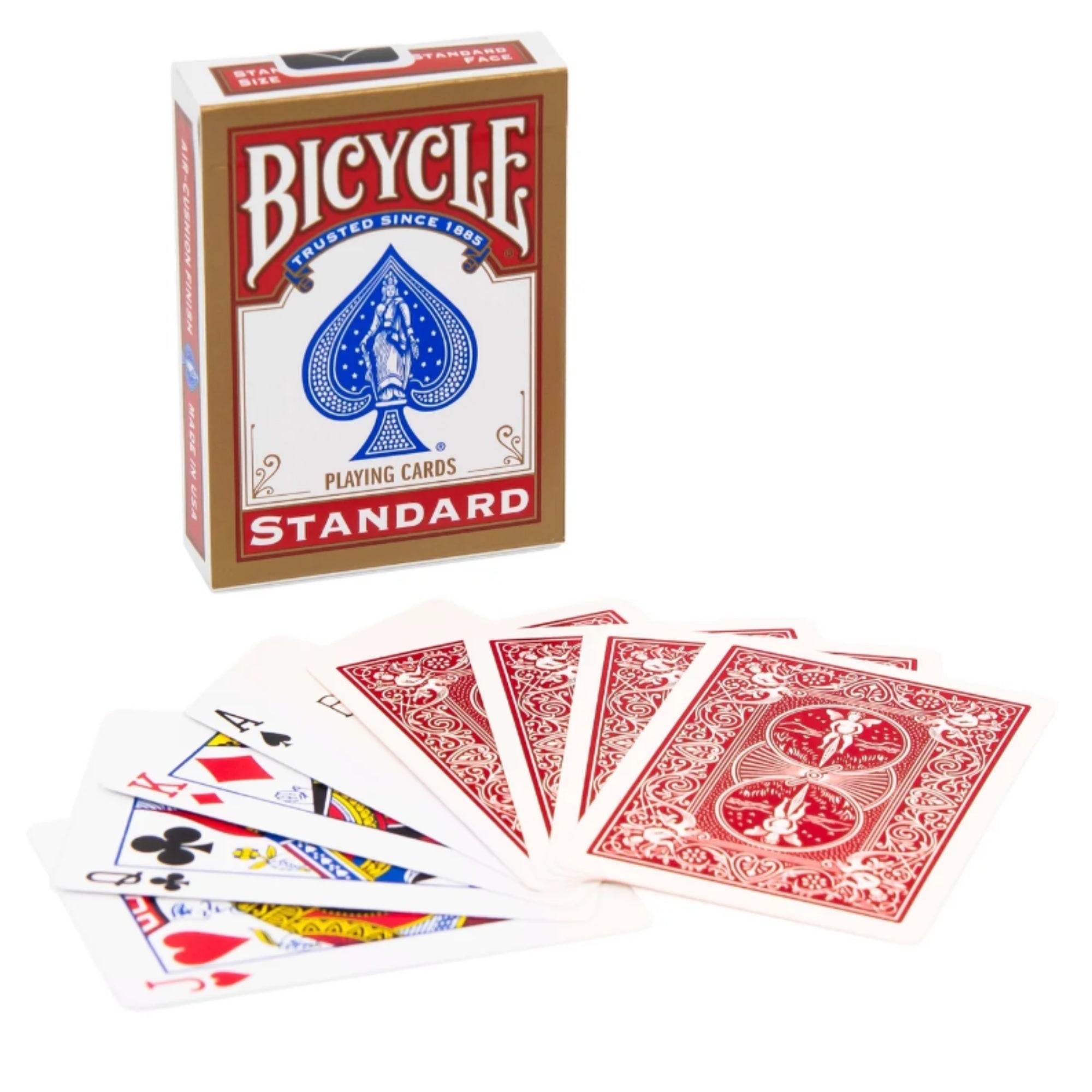 Bicycle Standard Deck red packet and cards