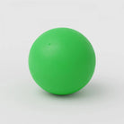 Green ball on a white background