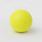 Yellow ball on a white background