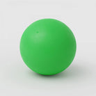 Green ball on a white background