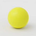 Yellow ball on a white background