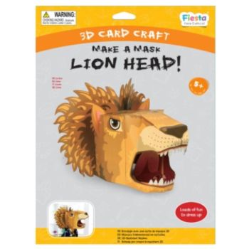 3D Mask Card Craft -Lion Mask