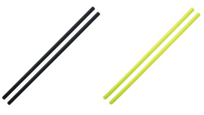 2mm Fluorescent Silicone Devil Stick Hand Sticks